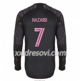 Real Madrid Eden Hazard 7 Treći Nogometni Dres 2020-2021 Dugim Rukavima